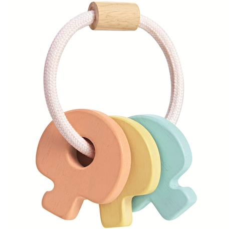Hochet clés pastel Rose 2 - vertbaudet enfant 