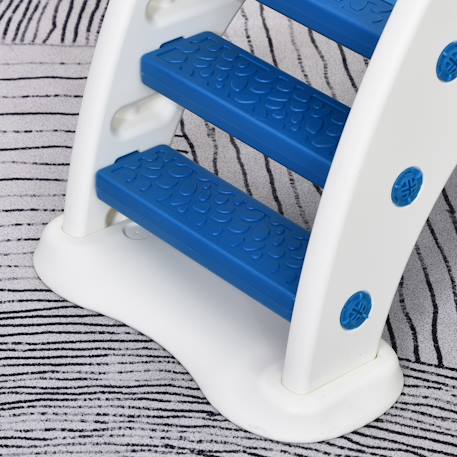 Toboggan enfant pliable usage intérieur extérieur dim. 120l x 50l x 56h cm hdpe Bleu 5 - vertbaudet enfant 