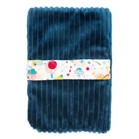 Protège carnet de santé Bleu+Jaune+Rose 2 - vertbaudet enfant 