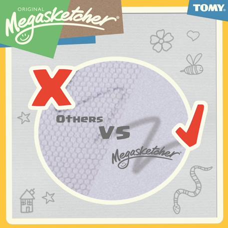 Megasketcher classique - Ardoise magique Blanc Orange 4 - vertbaudet enfant 