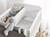 Lit bébé évolutif avec table à langer calisson Blanc & bois 5 - vertbaudet enfant 