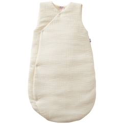 Linge de maison et décoration-Linge de lit bébé-Gigoteuse-Gigoteuse chaude double gaze mousse de lait tog 3,3 (70 cm)