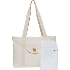 Puériculture-Sac à langer-Tote bag à langer twill natural