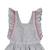 Robe cérémonie bohème  en lin  taupe  lili Gris taupe fuchsia 2 - vertbaudet enfant 