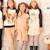 Robe sweat   coton  et  imprimé chouette  the owl Beige noir 1 - vertbaudet enfant 