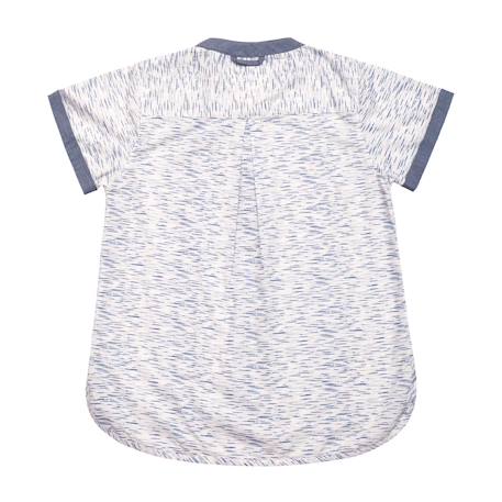 Chemise  manches courtes  et   cezanne Bleu blanc 6 - vertbaudet enfant 