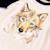 Sweat-shirt    imprimé loup  the wolf Beige noir 2 - vertbaudet enfant 