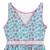 Robe qui tourne été  fleurie     hepburn Bleu roi rose fuchsia 5 - vertbaudet enfant 
