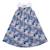 Robe  fleurie liberty  avec col froufrous   manon Bleu lilas 3 - vertbaudet enfant 
