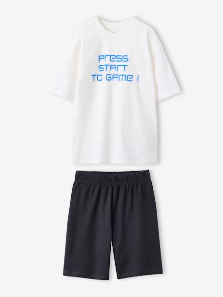 Lot de 2 pyjashorts garçon Gamer anthracite 7 - vertbaudet enfant 