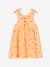 Robe à bretelles imprimée bébé abricot+vanille 1 - vertbaudet enfant 