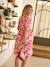 Robe courte de grossesse motifs fleurs kaki+rouge 10 - vertbaudet enfant 