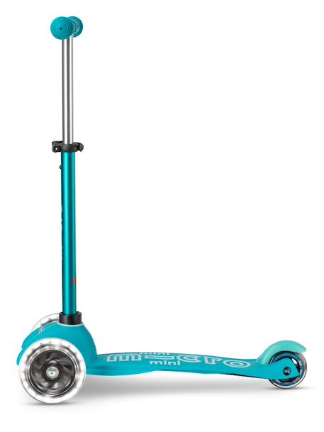 Trottinette 3 roues mini micro deluxe  led Bleu nuit+Rose+Rouge+Vert d'eau+Vert menthe+Violet 23 - vertbaudet enfant 