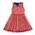 Robe qui tourne   fleurie   hepburn Rouge bleu marine 3 - vertbaudet enfant 