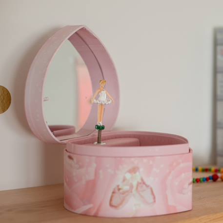 Grand coeur musical ballerine rose Rose 6 - vertbaudet enfant 