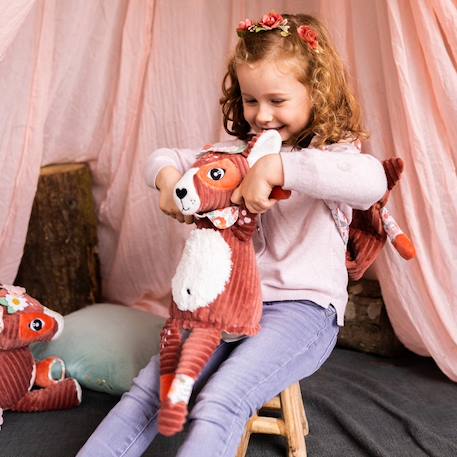 Sac à dos enfant velours Rose 6 - vertbaudet enfant 