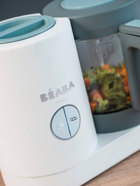 Robot cuiseur 6 en 1 Babycook Neo beige+bleu nuit+eucalyptus+gris et blanc 31 - vertbaudet enfant 