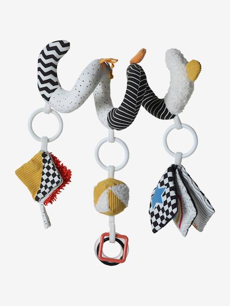 Spirale d'activités en tissu ÉVEIL & SENSORIEL multicolore 7 - vertbaudet enfant 