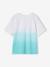 T-shirt garçon Dip & Dye vert d'eau 3 - vertbaudet enfant 