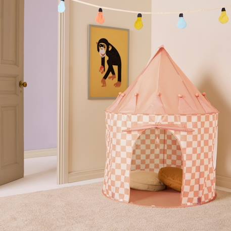 Tente de jeu Corail, blanc+Rose, blanc 4 - vertbaudet enfant 