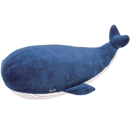 Peluche kanaora la baleine Bleu, blanc 1 - vertbaudet enfant 