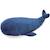 Peluche kanaora la baleine Bleu, blanc 1 - vertbaudet enfant 