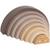 Arc en ciel en bois à empiler Beige, gris, blanc 1 - vertbaudet enfant 