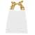 Bavoir élastiqué coton bio Vichy ocre 4 - vertbaudet enfant 