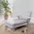 Chaise longue en bois massif fsc® avec 2 coussins Gris 4 - vertbaudet enfant 