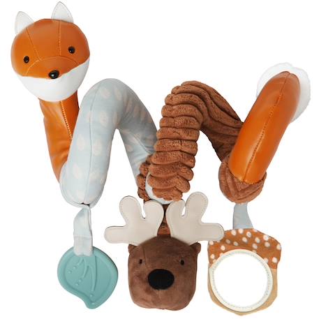 Spirale d'activités forêt Bleu, jaune beige+Marron, beige, orange 7 - vertbaudet enfant 