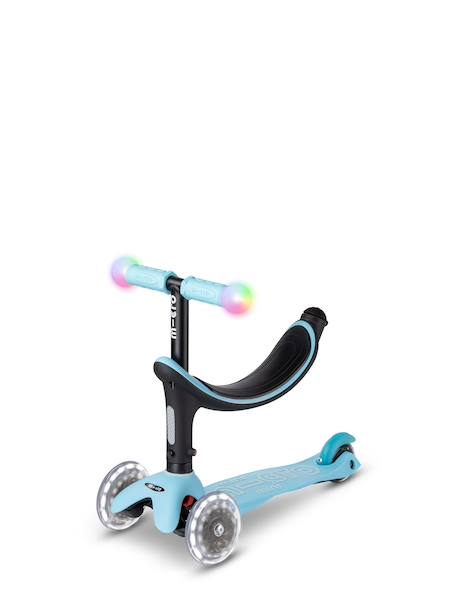 Trottinette évolutive mini micro 3en1 révolution magic Bleu océan+Rouge 5 - vertbaudet enfant 