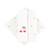 Lot de 3 langes gaze de coton bio Cerises 2 - vertbaudet enfant 
