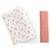 Lot de 3 langes gaze de coton bio Fleurs roses 4 - vertbaudet enfant 