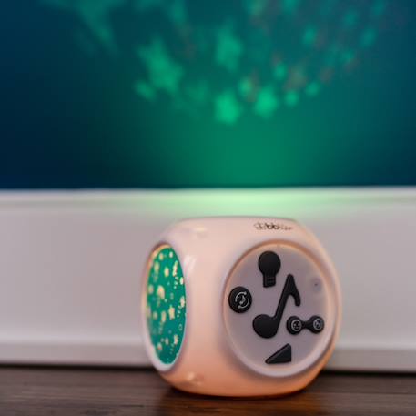 Veilleuse musicale avec projection de lumière kübe Multi-coloured 4 - vertbaudet enfant 