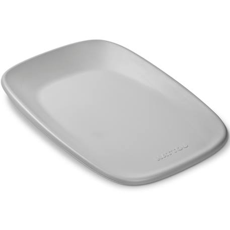 Matelas à langer en mousse softy gris (70 x 50 cm) Gris foncé 1 - vertbaudet enfant 