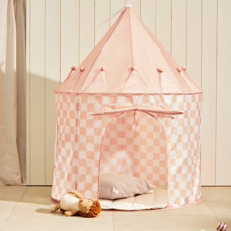 Tente de jeu Corail, blanc+Rose, blanc 3 - vertbaudet enfant 