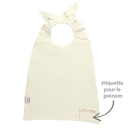Bavoir élastiqué lin Môsieur crevette 3 - vertbaudet enfant 