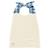 Bavoir élastiqué coton bio Vichy bleu 4 - vertbaudet enfant 