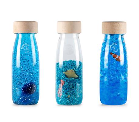 3 bouteilles sensorielles serenity Bleu 1 - vertbaudet enfant 