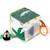 Cube d'activités jungle Jaune, vert, blanc+Multicolore 1 - vertbaudet enfant 