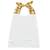 Bavoir élastiqué coton bio Vichy ocre 3 - vertbaudet enfant 