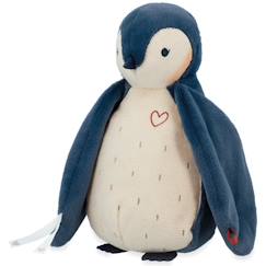 Peluche enregistreuse vocale et bruits blancs manchot bleu (25 cm)  - vertbaudet enfant