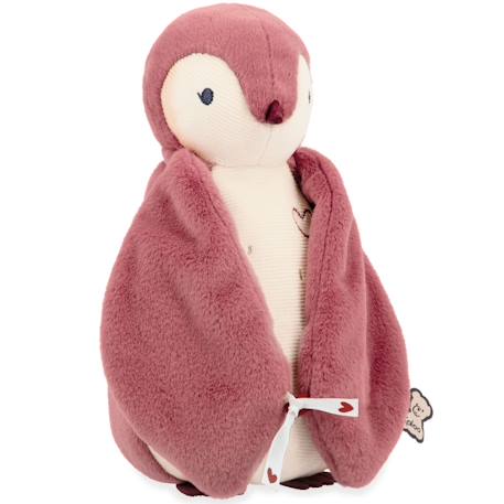 Peluche enregistreuse vocale et bruits blancs manchot bleu (25 cm) Bleu+Rose 8 - vertbaudet enfant 