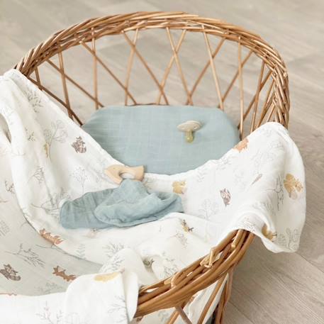 Maxi lange gaze de coton bio Forêt 2 - vertbaudet enfant 
