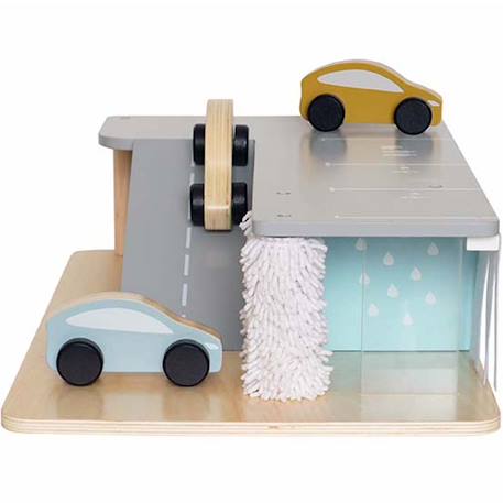 Garage avec lave auto Gris, bleu, blanc 1 - vertbaudet enfant 