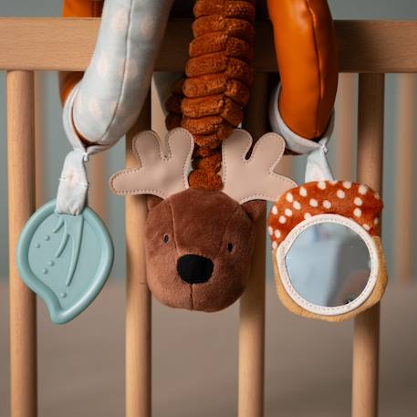 Spirale d'activités forêt Bleu, jaune beige+Marron, beige, orange 10 - vertbaudet enfant 