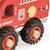 Camion de pompiers en bois Rouge, noir, beige 2 - vertbaudet enfant 