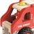 Camion de pompiers en bois Rouge, noir, beige 3 - vertbaudet enfant 
