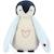 Veilleuse peluche manchot bleu (20 cm) Ecru, bleu, rouge 1 - vertbaudet enfant 