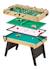 Table multi jeux 4 en 1 pour toute la famille - baby-foot - billard - ping pong - hockey Marron 1 - vertbaudet enfant 